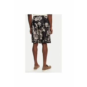 Pantaloni scurti barbati Dolce Gabbana - GV37AT IS1VS - Matase - 50 EU - Negru imagine