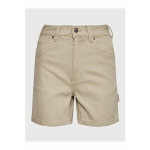 Pantaloni scurti din denim dama - 302667482 - Bumbac - Bej imagine