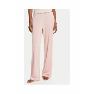Pantaloni dama - Floare de migdal - roz - poliester-elastan imagine