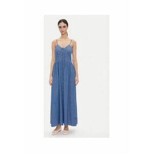 Rochie bumbac albastru - Albastru imagine