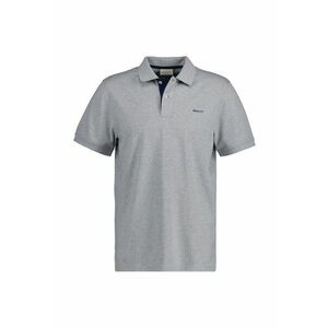 Tricou polo cu logo - Gri deschis imagine