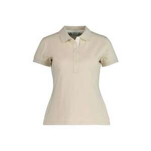 Tricou polo cu model uni 20863 - Bej imagine