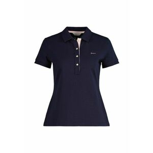 Tricou polo cu model uni 20863 - Bleumarin imagine