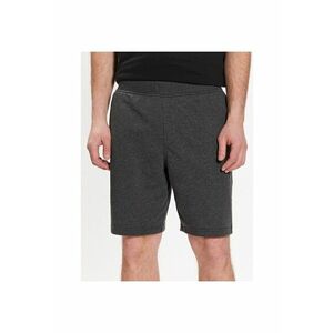 Pantaloni scurti sport barbati - 302928491 - Bumbac - Gri imagine