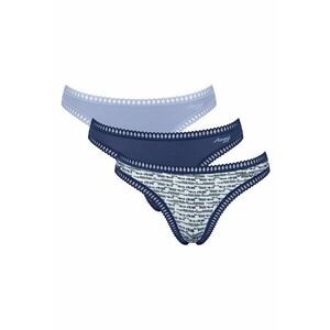 Set lenjerie intima dama - 10219704 V003 - albastru - bumbac - elastan imagine
