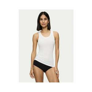 Top dama 10221176 - Lyocell/Elastan - Ecru - Ecru imagine