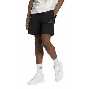 Pantaloni scurti regular-fit din bumbac - Negru imagine