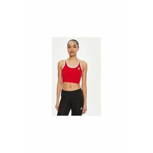 Top slim fit crop cu imprimeu uni imagine