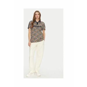 Tricou polo cu imprimeu grafic si logo imagine