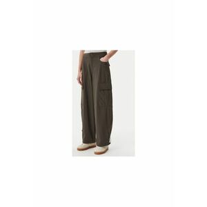 Pantaloni barrel cu buzunare laterale imagine