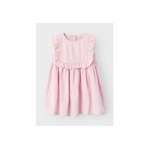 Rochie evazata cu volanase - Roz imagine