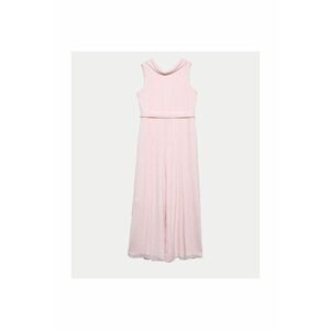 Rochie fete - 10 bujori stralucitori - roz - 100% poliester imagine