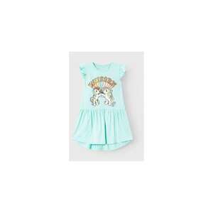 Rochie fete - 523312 - Albastru - Bumbac - Albastru imagine
