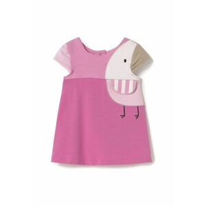 Rochie fete 1872 - Bumbac/Elastan - Roz - Roz imagine
