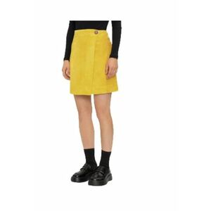 Fusta - poliester/nylon - galben - elastan imagine
