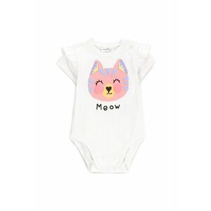 Body-uri copii - bumbac/elastan - alb - imagine