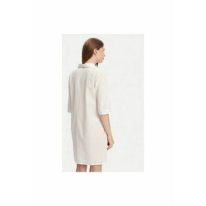 Camasa stil rochie dama BM033 - Bumbac - Ecru - Ecru imagine