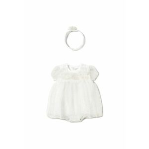 Rochie fete 1659 - Bumbac/Poliamida - Bej - Bej - imagine