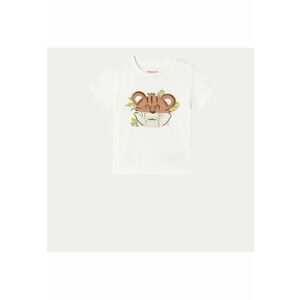 Tricou baieti 1055 - Bumbac - 4 ani - Alb imagine