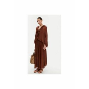 Bluza dama TD0019 - Viscoza - Maro - Maro imagine