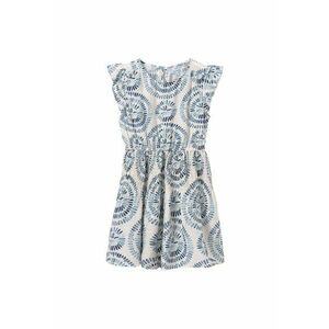 Rochie de vara fete 6975 - Viscoza/Poliamida - Albastru - Albastru imagine