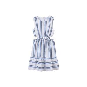 Rochie de vara fete 6982 - Bumbac/Lyocell - Ecru - Ecru imagine