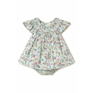 Rochie de vara fete 1867 - Bumbac - Verde - Verde imagine