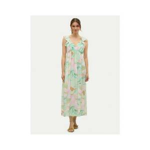 Rochie de vara dama 10324125 - Viscoza/Nylon - Verde - Verde imagine