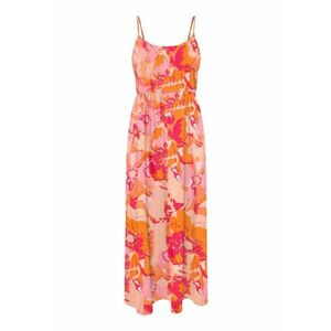 Rochie de vara dama 15347730 - Viscoza - Portocaliu - Portocaliu imagine