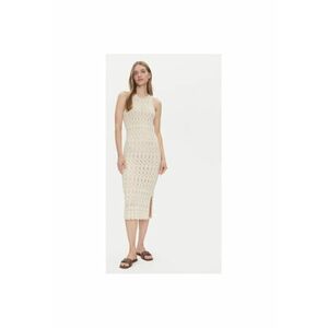 Rochie de vara dama 10317250 - Bumbac/Acril - Bej - Bej imagine