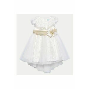Rochie fete Abel Lula - 5006 - Poliester/Poliamida - Alb imagine