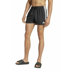 Pantaloni scurti de baie cu snur in talie - Negru imagine