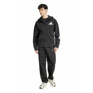 Pantaloni de trening relaxed fit Z.N.E. - Negru/Negru stins imagine