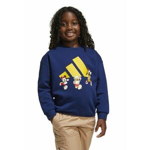 Bluza de trening regular fit cu model cu desene animate - Galben/Albastru inchis imagine