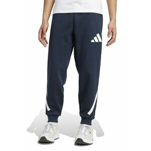 Pantaloni de trening relaxed fit cu snur Z.N.E. - Alb/Albastru ultramarin imagine