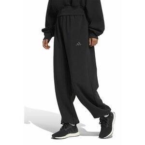 Pantaloni de trening relaxed fit Soft Lux - Negru imagine