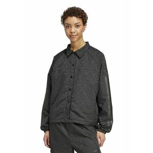 Jacheta cu model si capse - Negru stins/Verde pal/Alb optic imagine