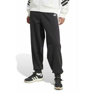 Pantaloni de trening cu talie elastica Tiro - Negru/Alb optic imagine