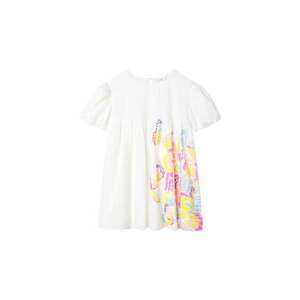 Rochie fete - 301988311 - Bumbac - Alb - Alb imagine