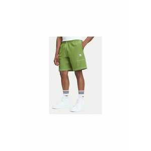Pantaloni scurti de trening din poliester cu model cusut si logo imagine