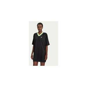 Rochie casual din poliester cu guler contrastant imagine
