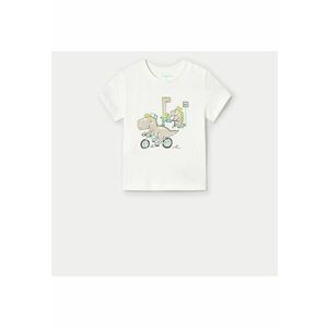 Tricou baieti 1062 - Bumbac - 4 ani - Alb imagine