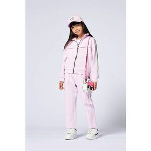 Pantaloni de trening cu buzunare - Roz pastel imagine