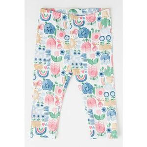 Colanti cu imprimeu floral - Multicolor imagine