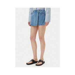 Fusta - albastru - bumbac - imagine