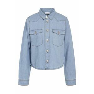 Camasa dama - denim - bumbac - albastru deschis imagine