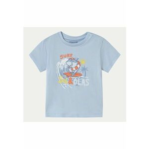 Tricou baieti 1065 - Bumbac - 4 ani - Albastru deschis imagine