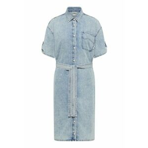 Rochie bumbac/lyocell/modal - albastru imagine