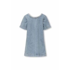Rochie denim/bumbac - albastru imagine