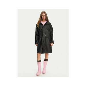 Geaca dama model HARW0021242 - neagra - 100% poliester - 100% poliuretan imagine